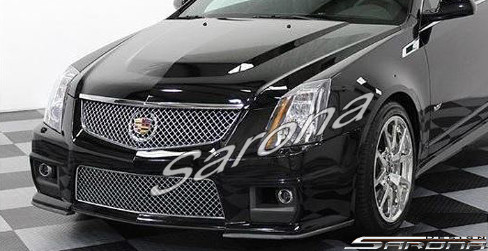 Custom Cadillac CTS  Coupe Front Bumper (2008 - 2013) - $990.00 (Part #CD-015-FB)